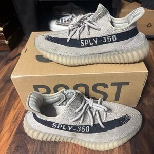 Adidas Yeezy Boost 350 V2 Gray Black Sneakers